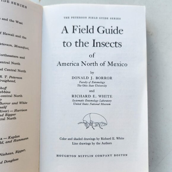Peterson Field Guide Insects of America North of Mexico Vintage Book Entomology - Picture 9 of 14
